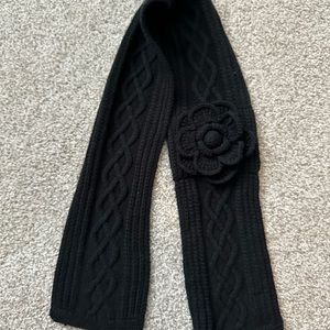 Mud pie black scarf